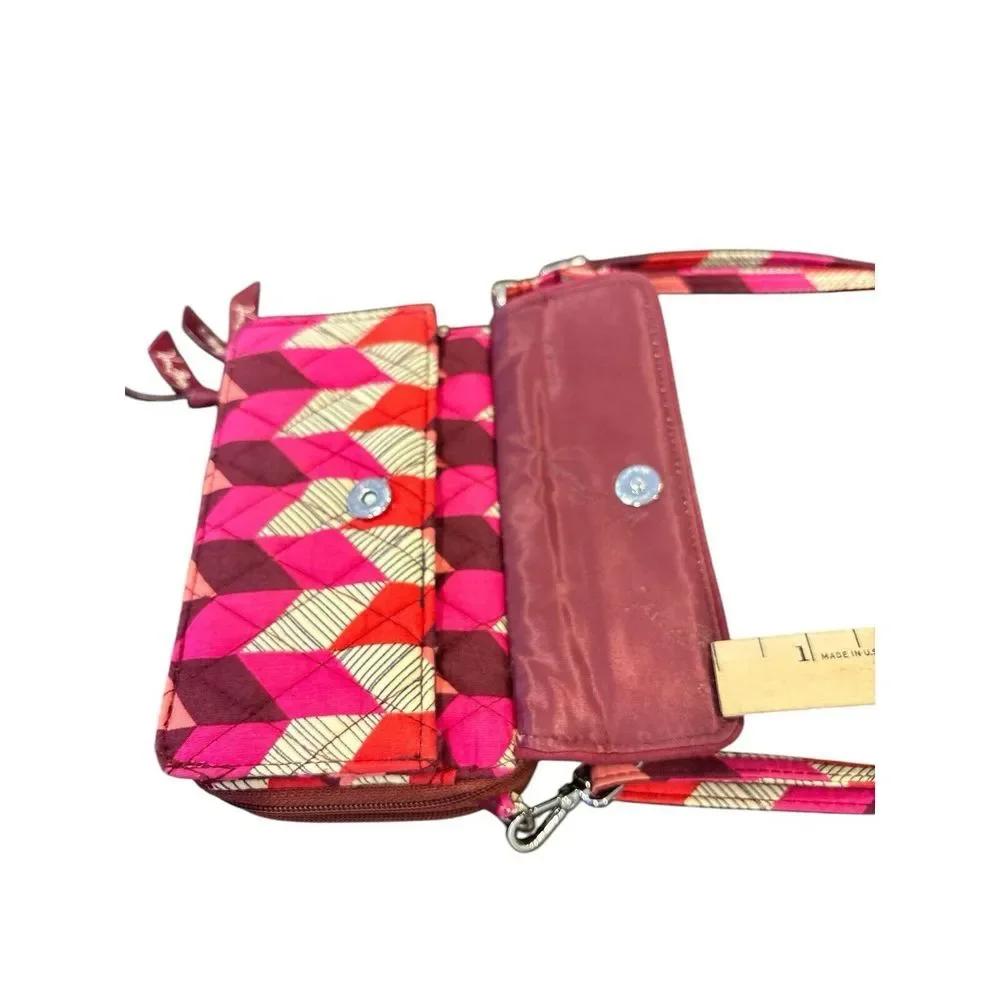 Vera Bradley All In One Crossbody Bohemian Chevron Free Shipping For iPhone‎ 6+